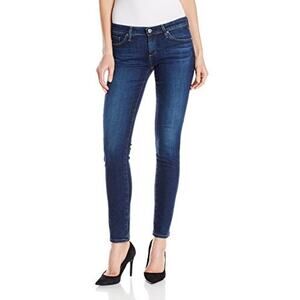 Adriano Goldschmied The Stilt Cigarette Leg Mid Rise Skinny Jeans Blue 26